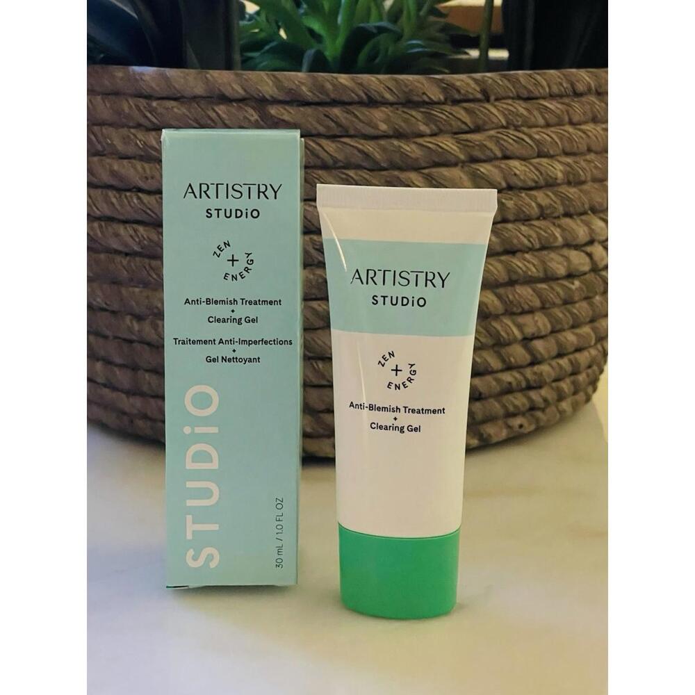Amway Artistry Studio Anti-Blemish Treatment+Clearing Gel 30 ml/1.0 oz Exp 12/27